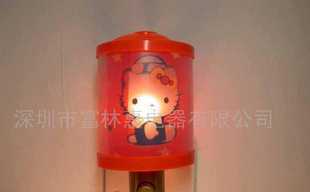 韩国情趣旋转多彩小夜灯迷你手持扇 创新礼品与促销新选择